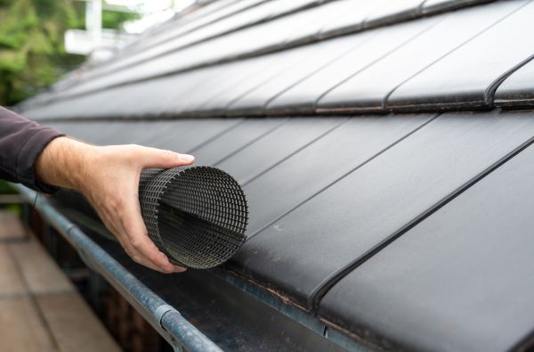 Gutter Mesh Installation in Garner