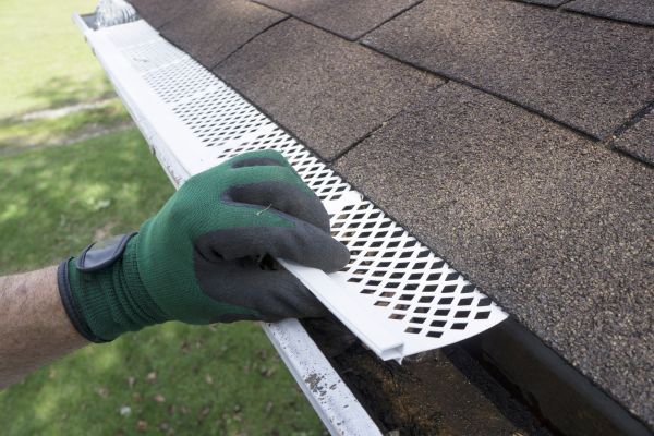 Gutter Filter Installation in Garner